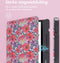 imoshion E-reader Hoesje - Geschikt voor Kobo Libra H2O - Design Slim Hard Case Sleepcover Bookcase met stand - Flower Watercolor