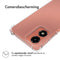 Shockproof Case voor de Motorola Moto G24 / G04 - Transparant