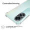 Shockproof Case voor de Oppo A58 - Transparant
