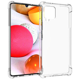 Shockproof Case voor de Samsung Galaxy A42 - Transparant