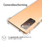 Shockproof Case voor de Samsung Galaxy S20 FE- Transparant