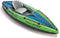 Intex Challenger K1 - Kayak - 274 x 76 x 33 cm - Inclusief peddel en pomp - Groen
