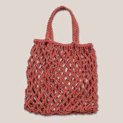 Shopper Crochet Burnt Brick / Cotton