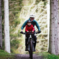 Shotgun Compleet Kinderzitje & Stuur Set voor Mountainbike: Veilig, Verstelbaar & Kindvriendelijk voor 2-5 Jaar Oude Fietsers