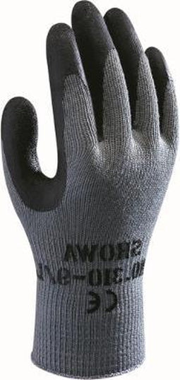 Showa 310 Latex werkhandschoen - Zwart - 8 (M)