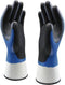 Showa High Tech 377 Werkhandschoenen Blauw/zwart - Maat M - Nitril Handschoenen