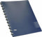 Showalbum Elba Vario-Zipp A4 25-tassen donkerblauw