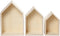 Showdozen, h: 20,3+25,3+31 cm, b: 13+16,2+20 cm, 3 stuks, triplex