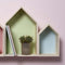 Showdozen, h: 20,3+25,3+31 cm, b: 13+16,2+20 cm, 3 stuks, triplex