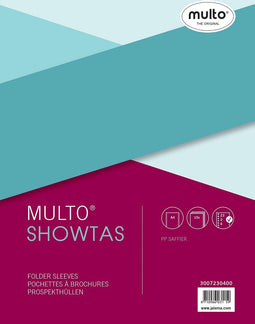 Showtas Multo 23-gaats PP 0.08mm nerf | 10 stuks
