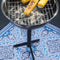 Esschert Design - BBQ mat - Top 10 tuinhaarden - Polyester - Blauw