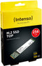 Intenso Top Performance M.2 - SSD 256GB - SATA III 550 MB/s lezen 500 MB/s schrijven