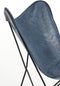 Light & Living Vlinderstoel Butterfly - Buffel Leder - Blauw