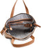 Berba Leren Convertible Shopper 13 inch Barbarossa Femme 825-149 Coffee