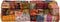 vidaXL - Poef - tweezits - modulair - stof - patchwork