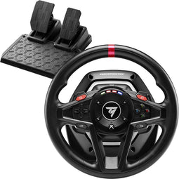 Thrustmaster T128 - Force Feedback Racestuur - Magnetische Pedalen - Zwart