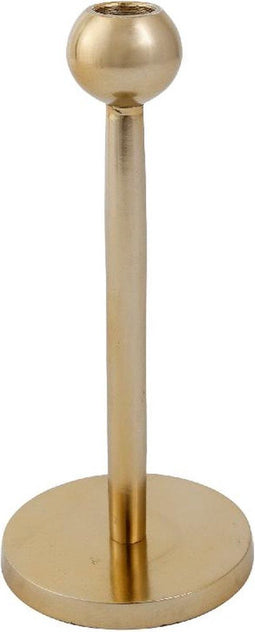 PTMD Kandelaar Guus - 10x10x21 cm - Aluminium - Goud