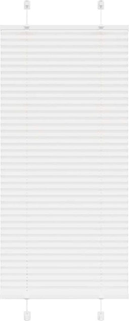 vidaXL - Plissé - rolgordijn - 65x150 - cm - stofbreedte - 64,4 - cm - polyester - wit
