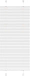 vidaXL - Plissé - rolgordijn - 65x150 - cm - stofbreedte - 64,4 - cm - polyester - wit