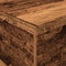 vidaXL - Salontafel - met - LED-verlichting - 90x50x40 - cm - oud - houtkleurig