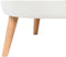 Armstoel DKD Home Decor Wit Natuurlijk Hout 91 x 80 x 78 cm