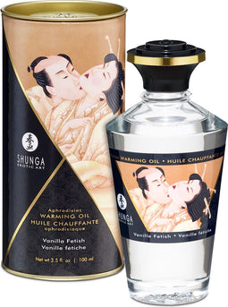 Shunga - Verwarmende Olie - Om Van Het Lichaam Te Likken - Vanilla Fetish