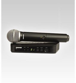 Shure BLX24E/PG58 Zwart Microfoon voor podiumpresentaties