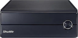 Shuttle XPC slim Barebone XH610V - S1700, Intel H610, 1xDP, 1xHDMI, 1x VGA, 2x COM (RS232), 2x LAN (2.5G and 1G), 1x slim 5.25", 2x 3.5", 2x M.2, 24/7 permanent gebruik