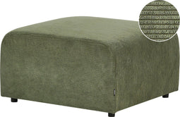FALSTERBO - Ottomaan - Groen - Corduroy