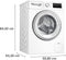 Bosch WAN2812A - Wasmachine - 9 kg - 1400 tpm - Energieklasse A - Wit