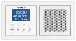 TechniSat DIGITRADIO UP1 - Inbouwradio - DAB+ FM Bluetooth wekkerfunctie - 80mm x 151mm