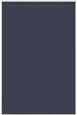 vidaXL - Rolgordijn - verduisterend - 150x210 - cm - stofbreedte - 146,6 - cm - blauw