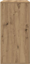 vidaXL - Sideboard - Artisan - Eiken - 79x38x80 - cm - Geengineerd - Hout