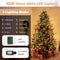 Coast Kunstkerstboom 240 cm - Scharnierend - Voorverlicht 450 Warm Witte LED's - Groen