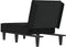 vidaXL - Chaise - longue - fluweel - zwart