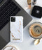 iDeal of Sweden iPhone 11 Pro Max - Back Cover - Carrara Gold - Marmer