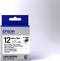 Epson LK-4WBQ - Label Cartridge - Iron on - Zwart/Wit 12mm (5m)