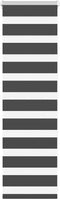 vidaXL - Zebra - rolgordijn - 45x100 - cm - stofbreedte - 40,9 - cm - zwart