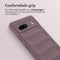 imoshion Hoesje - Geschikt voor Google Pixel 7a - EasyGrip Backcover - Paars