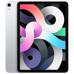 Apple iPad Air 4 (2020, A14 series) - Zilver - 256 GB - WiFi + 4G