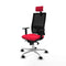 Bureaustoel Piqueras y Crespo 1D086N2 Rood