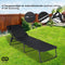 Infinity Goods Ligbed - Opvouwbaar - 5 Verstelbare standen - Antraciet