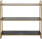Light & Living Kast 3L 100x40x90 cm MARIKI glas smoke-goud
