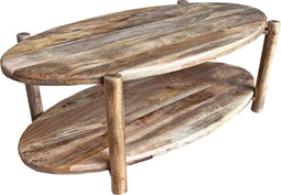 Old Inn - Mango salontafel naturel Ovaal