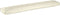 vidaXL - Ligbedkussens - voor - Bank - 2 - stuks - Crème - 200x40x8 - cm - Oxford - Stof