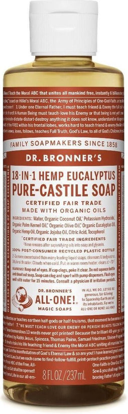 18-in-1 Pure-Castile Soap Eucalyptus