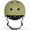 Scoot & Ride Helmet – Kinderhelm – S 51-55 cm – LED achterlicht – magnetische sluiting – verstelbaar – Olive