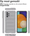 imoshion Hoesje - Geschikt voor Samsung Galaxy A52 (4G) / A52s / A52 (5G) - EasyGrip Backcover - Grijs