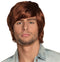 Boland Pruik Tyler zwart/wit Grijs - Steil - Kort - Mannen - - 60's & 70's - Hippie & Flower Power