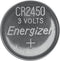 Energizer CR2450 - Lithium Knoopcelbatterijen 3V - Lange levensduur en constante prestaties - Zilver (2 stuks)